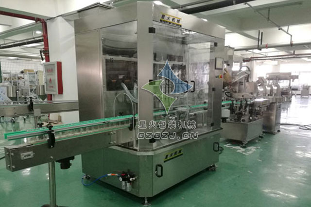 牛肉醬灌裝真空旋蓋生產線