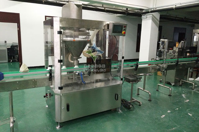 瓶裝粉劑灌裝生產(chǎn)線