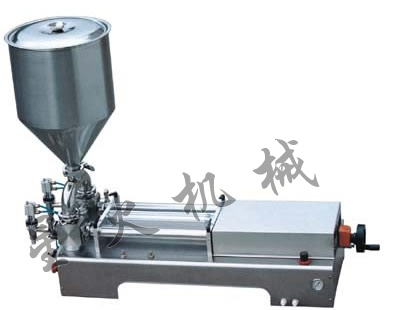 雙頭膏體半自動(dòng)灌裝機(jī)