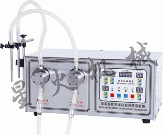SF-2-1K/SF-2-2K小型定量液體半自動(dòng)灌裝機(jī)