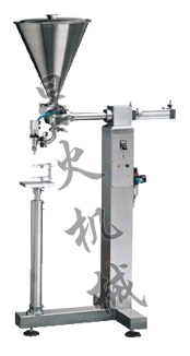 單頭立式膏體半自動灌裝機(jī)